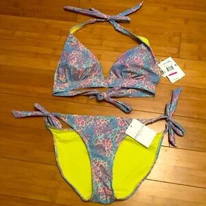 NWT Multicolor Cute Bikini